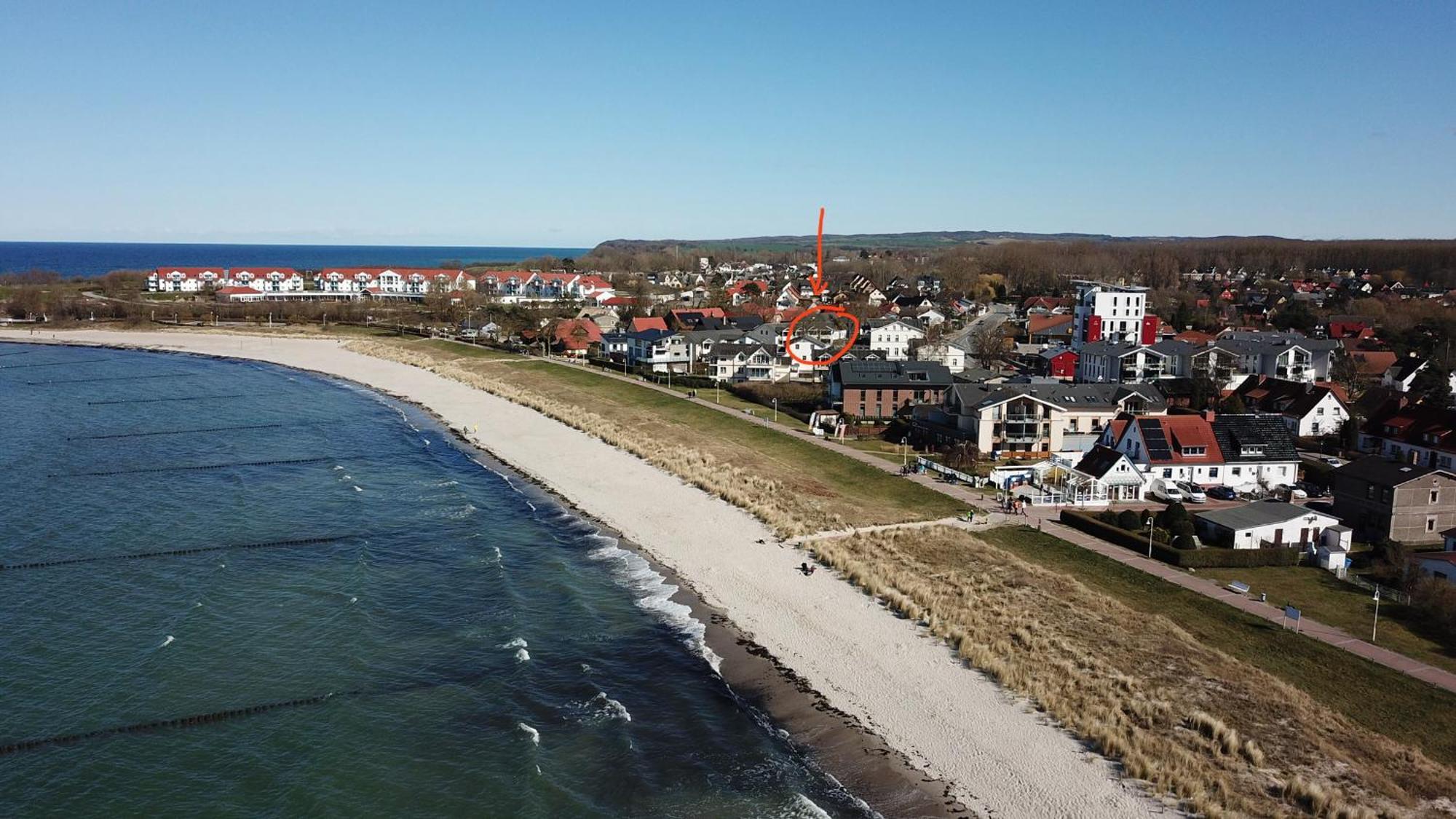 Ferienwohnung Moewe Glowe Esterno foto